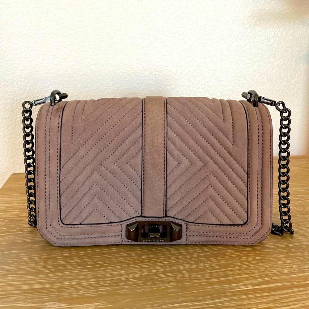 Rebecca Minkoff Geo Quilted Love Crossbody